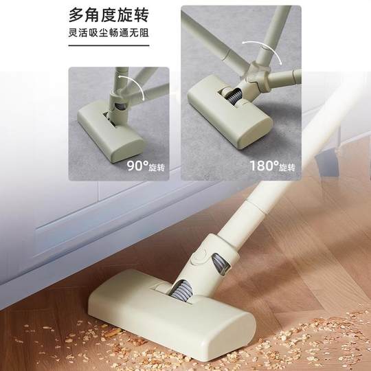 小熊无线吸尘器家用大吸力强力小型手持轻量除螨仪吸尘机多用猫毛