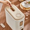 Bear press rice bucket insect-proof and moisture-proof sealed rice grain storage household food-grade rice tank rice box