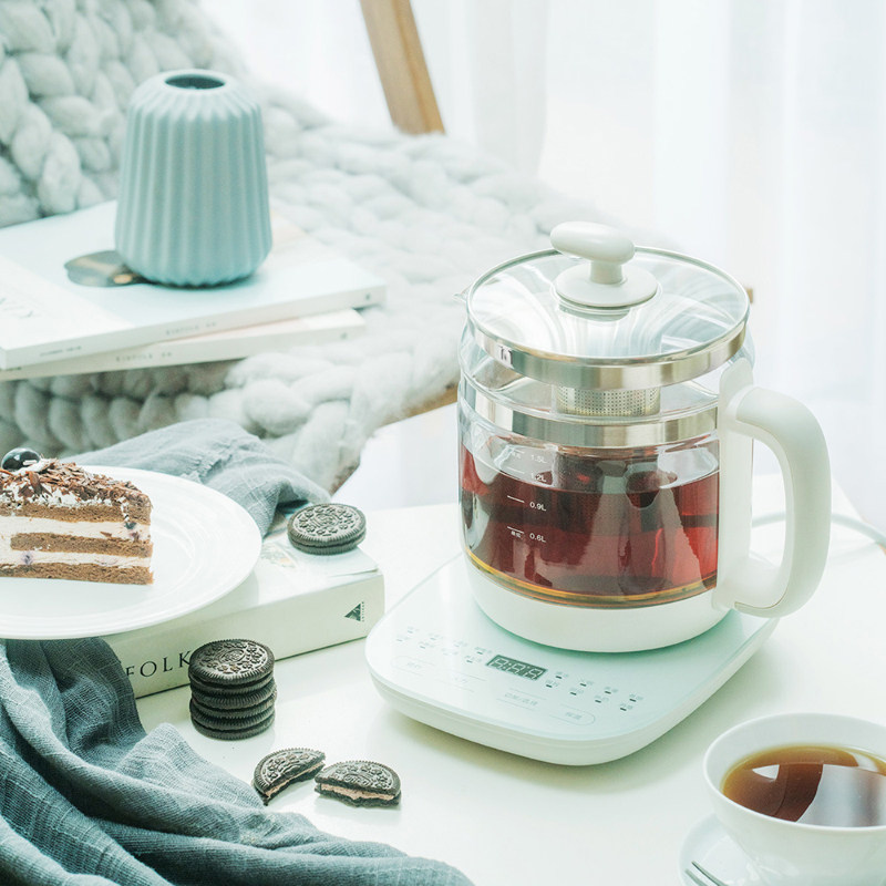 小熊玻璃一体多功能电热茶壶养生壶 小熊电器养生壶/煎药壶