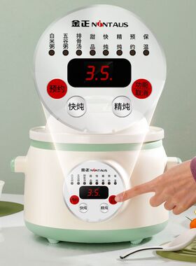 NINTAUS/金正智能煲汤电炖锅煮粥锅全自动陶瓷锅宝宝辅食锅炖补品