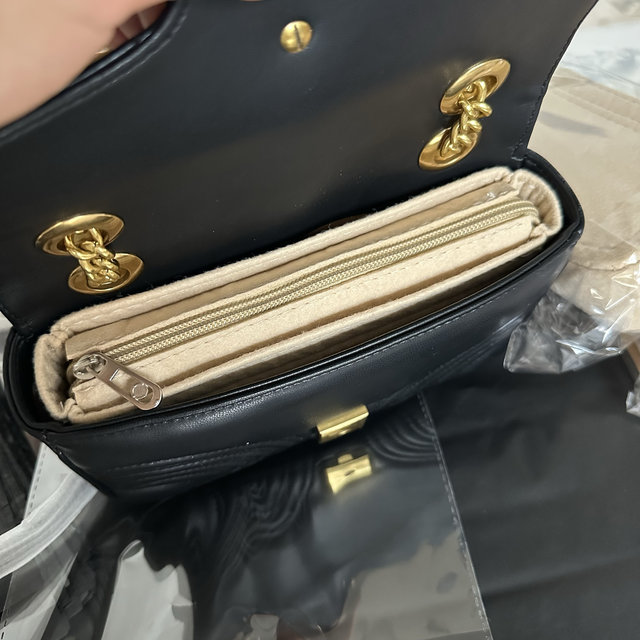 Suitable for Gucci Gucci Mamont Small Storage Mini22 Cosmetic Bag Support Bag