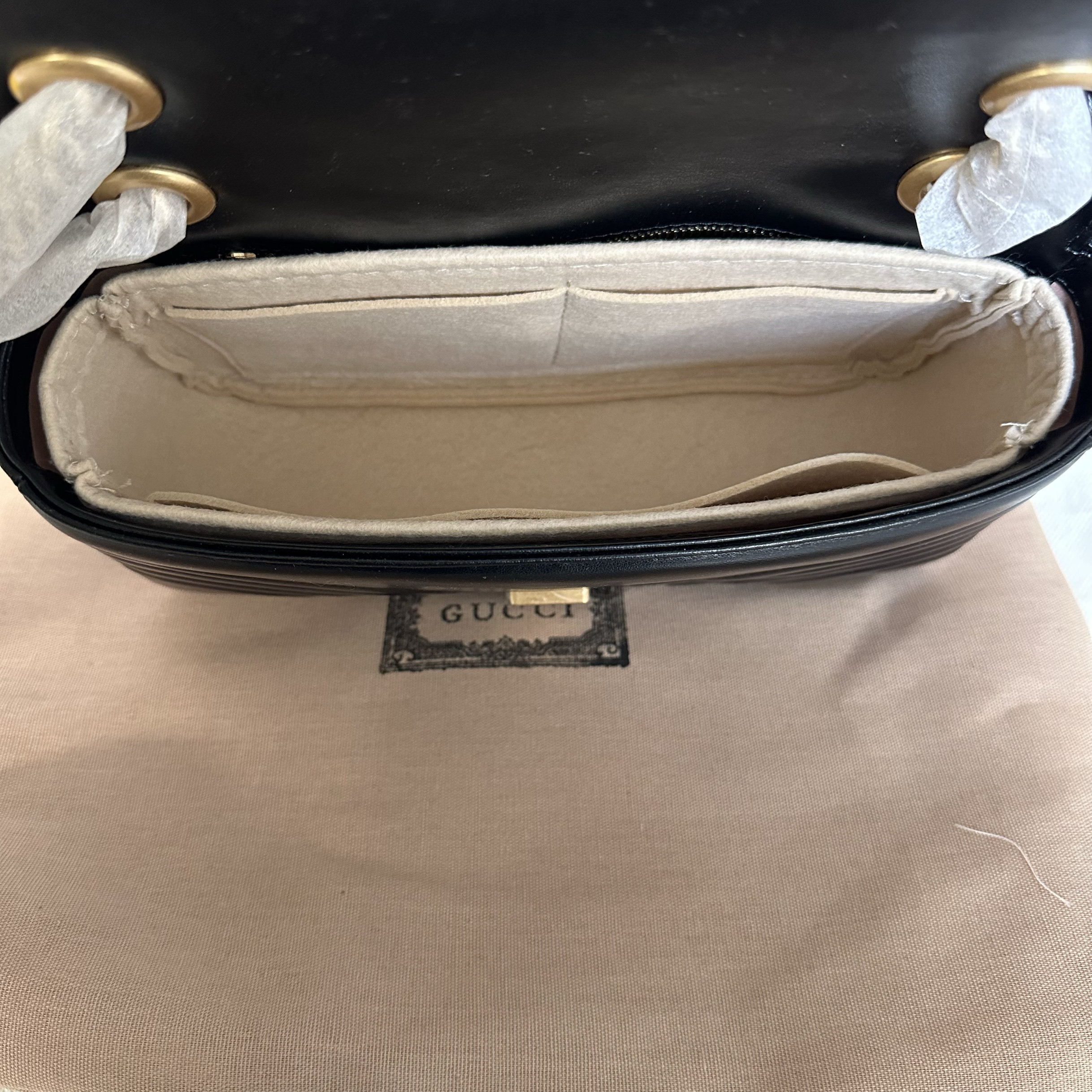 适用于gucci古驰马蒙内胆包marmont小号收纳mini22化妆包撑包中包,淘宝优惠券,粉丝福利购,淘宝优惠卷