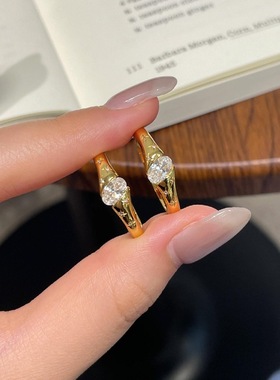 日系cherrykoko轻奢小众独特高级感小行星点指中古回流风简约