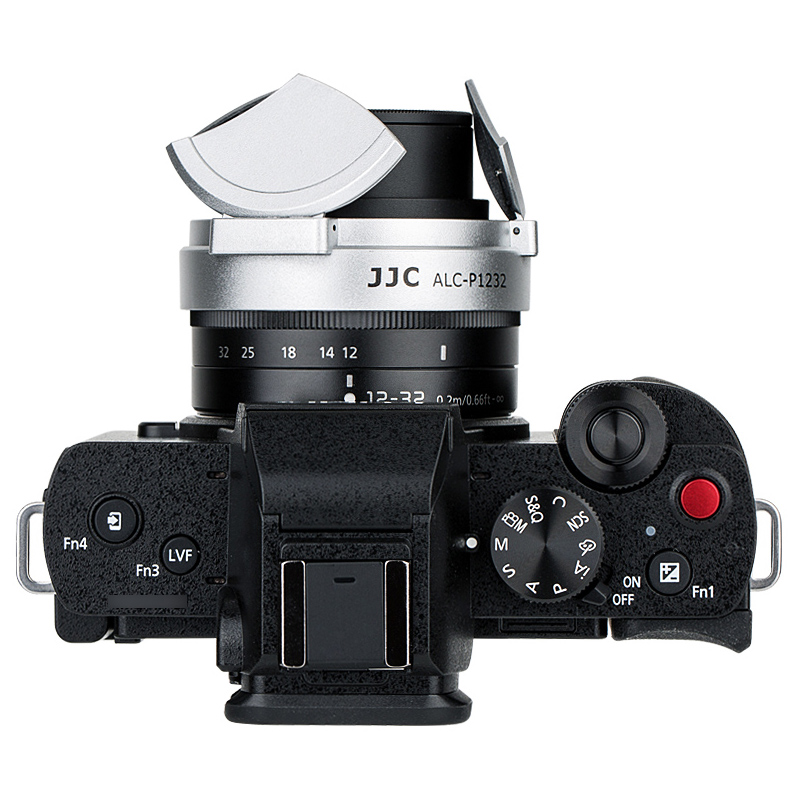 JJC适用松下12-32mm自动镜头盖LUMIX GF9 GX85 GF8 GF10 G100 G110饼干镜头相机配件-图3