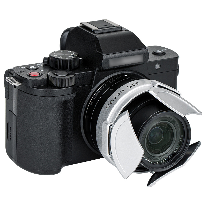 JJC 适用松下12-32mm自动镜头盖LUMIX GF9 GX85 GF8 GF10 G100 G110饼干镜头相机 配件 - 图2