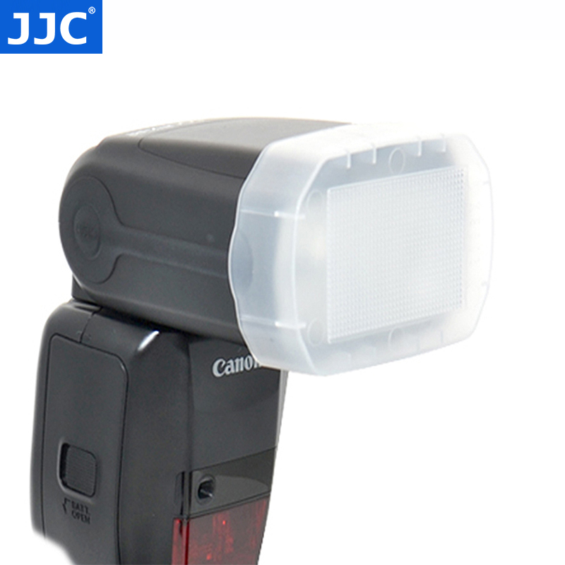 JJC 适用佳能闪光灯600EX柔光罩永诺600EX-RT肥皂盒 机顶闪柔光盒 - 图0