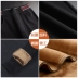 Mùa đông cộng với quần legging nhung nữ mặc quần size lớn xuân hè 2019 mới eo cao là quần lửng bó sát - Quần tây thường quần nỉ lông nữ Quần tây thường