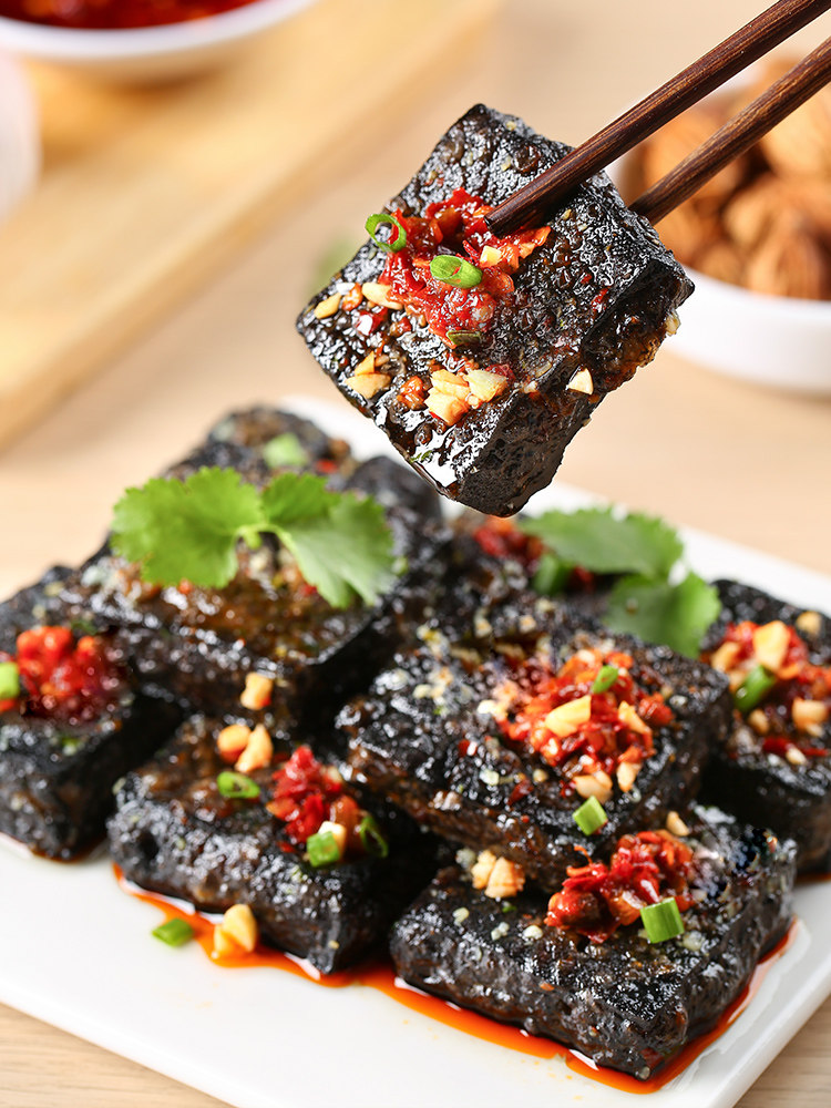 童记三利和湖南散装即食特色臭豆腐 童记三利和臭豆腐