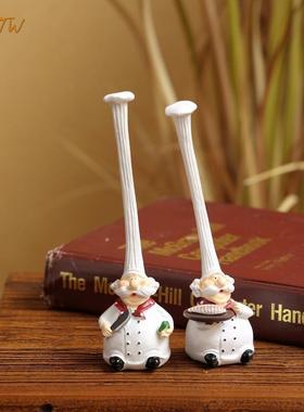 复古卡通高帽子摆件家居装饰品