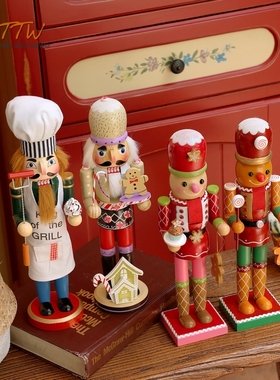 胡桃夹子木偶厨师系列摆件