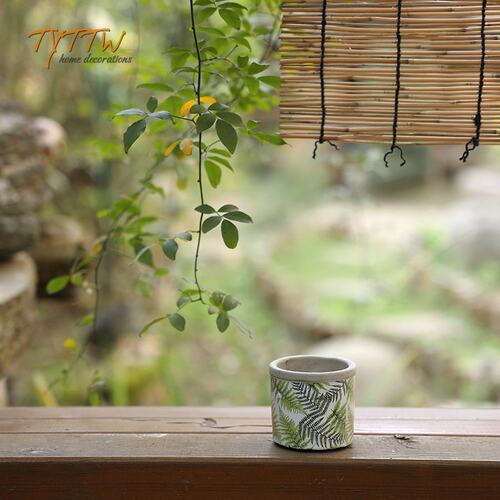特价清仓   手工陶瓷花瓶编织花篮 - 图0