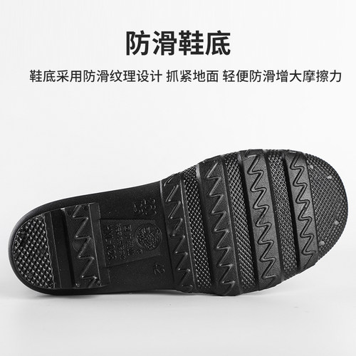 回力雨鞋男士加厚耐磨雨靴高筒中筒短筒防水鞋夏季防滑胶鞋套鞋男 - 图3