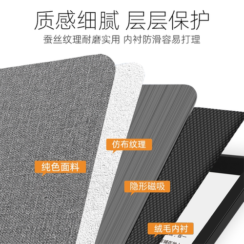 适用掌阅ireader light4保护套light4 turbo硬壳Neo3青春版light3青春版软neo2 light2全包RC603布纹纯色灰黑 - 图0