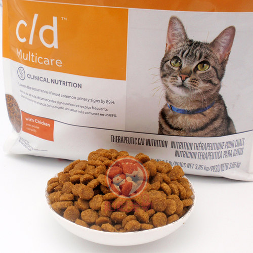 美国希尔思/希尔斯cd猫粮泌尿道护理s/d溶解结石处方猫粮多种规格 - 图1