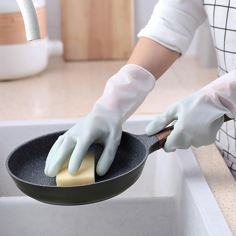 Kitchen Cleaning Gloves New Dish Washing For Toliet Bathroom - 图2