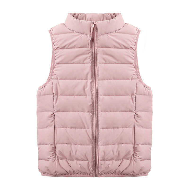 日单优2025新款轻薄羽绒马甲女短款大码休闲运动秋冬季排骨背心,淘宝优惠券,粉丝福利购,淘宝优惠卷