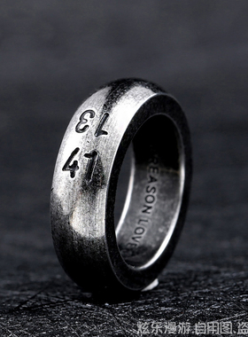 权志龙gd同款戒指1314数字浪漫