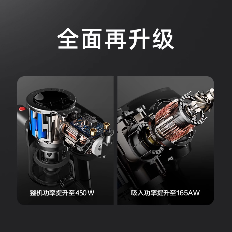 小狗无线吸尘器家用小型大吸力除螨吸尘机T11Pro Rinse