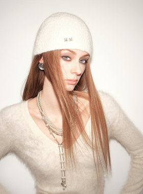 tokokkino 26春夏新款珍珠轨迹多层珍珠蝴蝶结花套链叠戴项链百搭