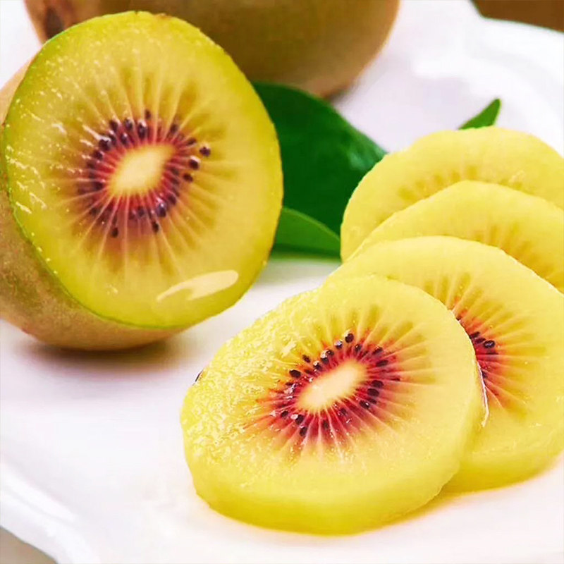 陕西眉县红阳10斤红肉现摘猕猴桃 岐秦食品奇异果/猕猴桃