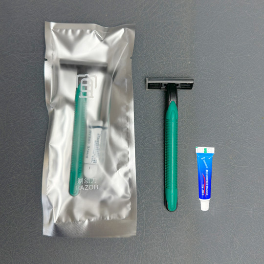 宾馆酒店一次性洗漱用品剃须刀浴场须刨手动刮胡刀脱毛刮毛刀定做