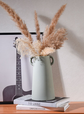 陶瓷花瓶软装家居饰品样板房电视柜装饰摆件餐桌高级感插花花器