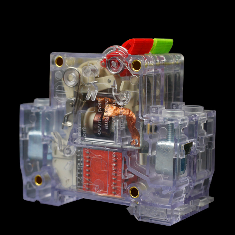 电动车空气开关63A2P双电池转换开关三轮车电摩改装两进一出开关 - 图3