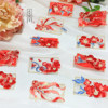 Tu Nanhua Qian Hanfu Chinese style embroidered hair clip patch