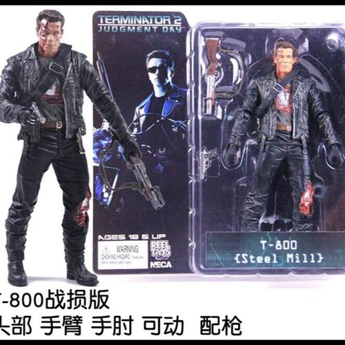 NECA7寸 终结者2 T800施瓦辛格 可动人偶公仔手办模型 - 图2