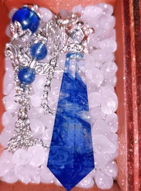 鱼籽熔炼灵摆带翅膀的学生款吊坠