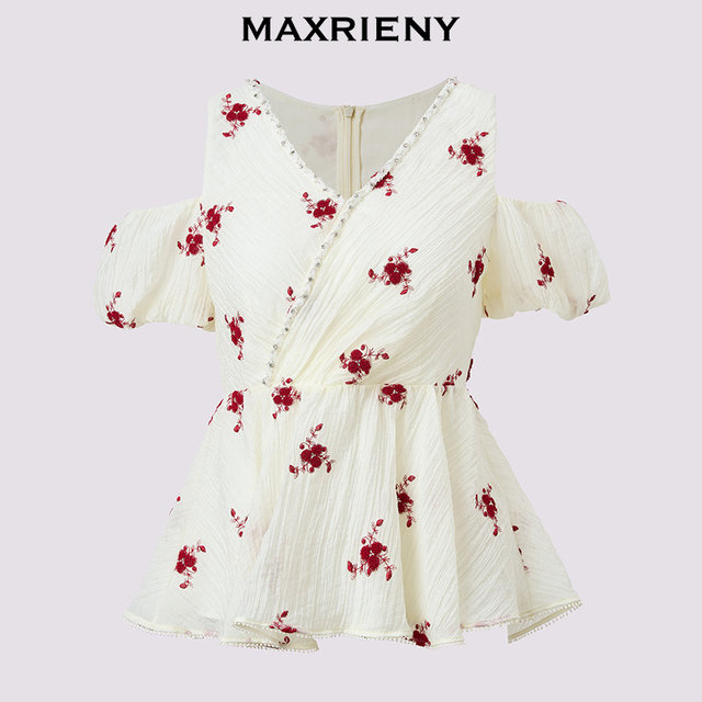 MAXRIENY romantic ແລະ exquisite ແອວເປັນຮູບ X