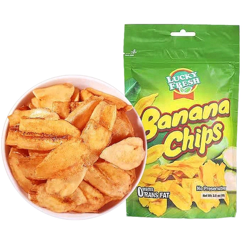 Филиппины импортировали Nafei Kiki Banana Slict 100G*3 мешки хрустящие фрукты сушеные банановые офис закуски L L L