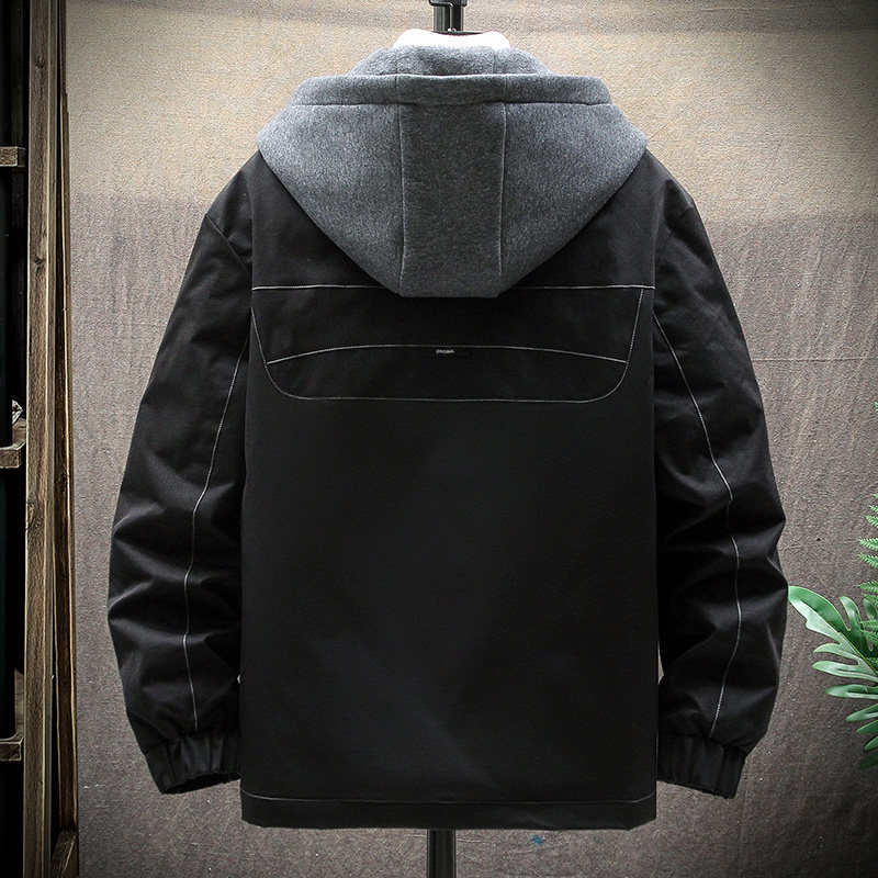 男冬季新款青少年帅气潮流羽绒服 俞兆林龙格斯顿羽绒服