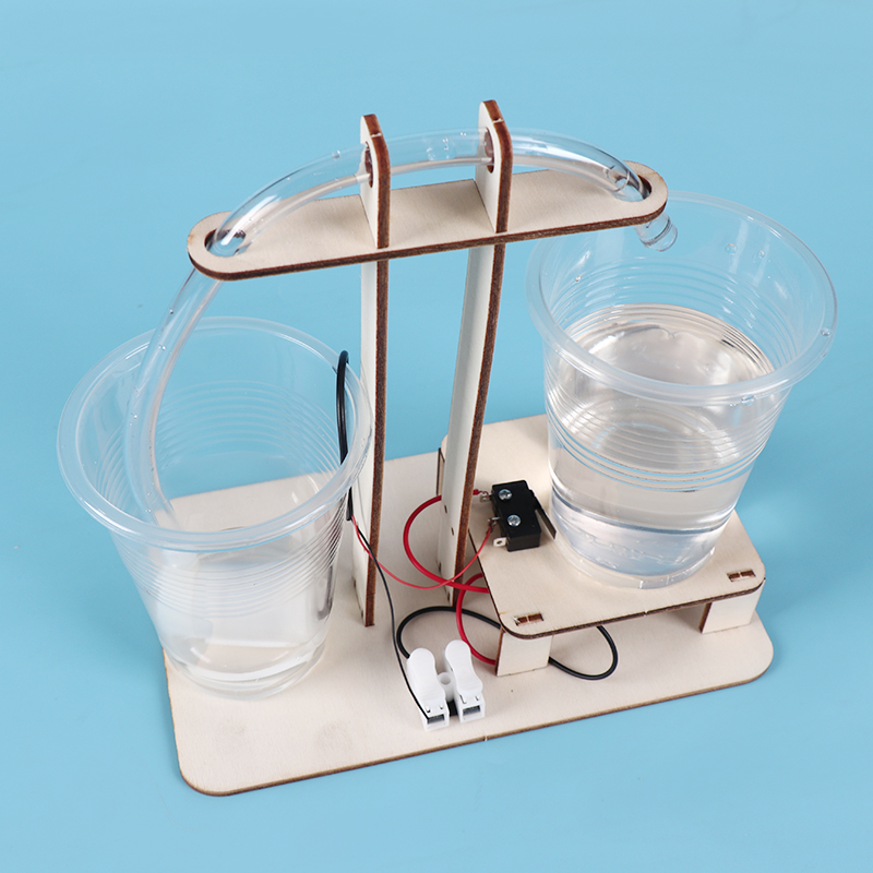 儿童手工科学实验自制饮水机科技小制作小发明小学生创意产品-图1