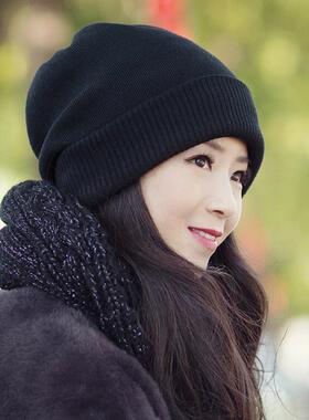 帽子女韩版百洋气冬季