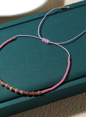 MLGM24年新款miyuki天然宝石手工串珠细小手链送女生的小饰品手串