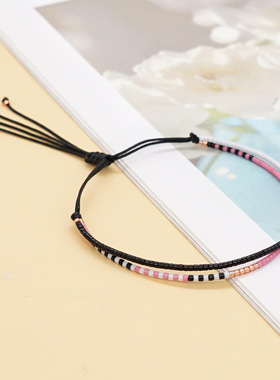 wk女miyuki米珠波西米亚风小手链