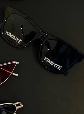 KIMHEKIM情侣款黑色墨镜太阳镜