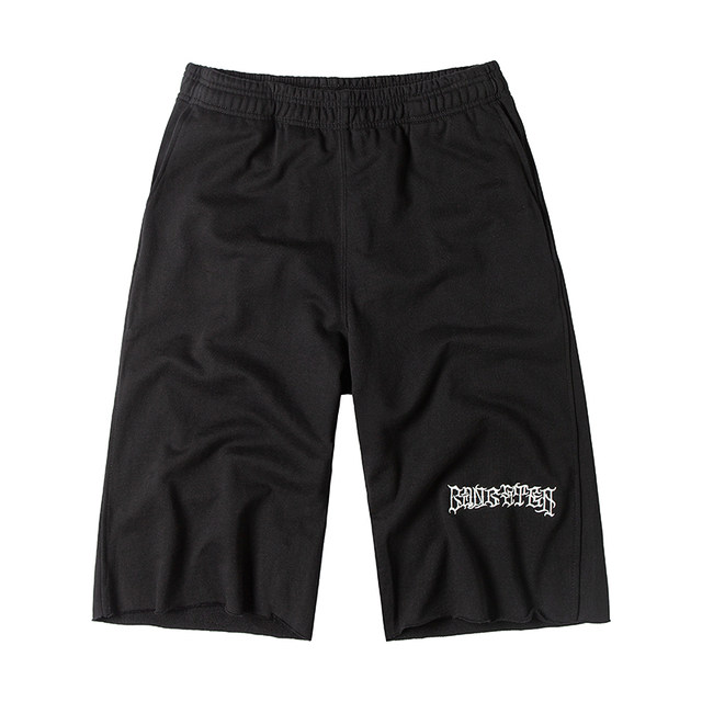 Nuclear explosion Chicano seven-point cotton knitted shorts