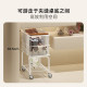 A European style dirty clothing basket cart double-layer dirty clothing basket