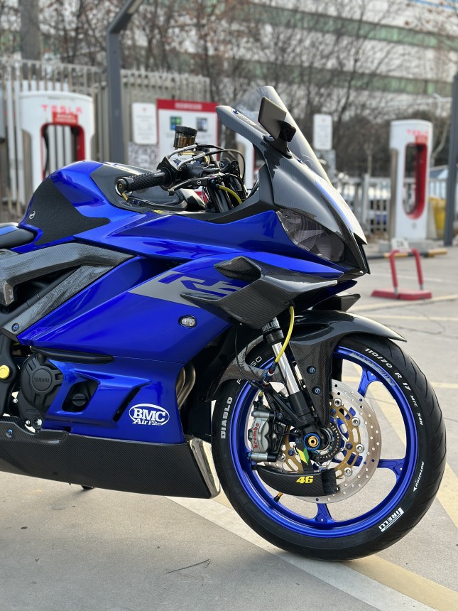 适用于雅马哈YZF R3 19-23年通用连体改装下包下导流一体下底兜-图0