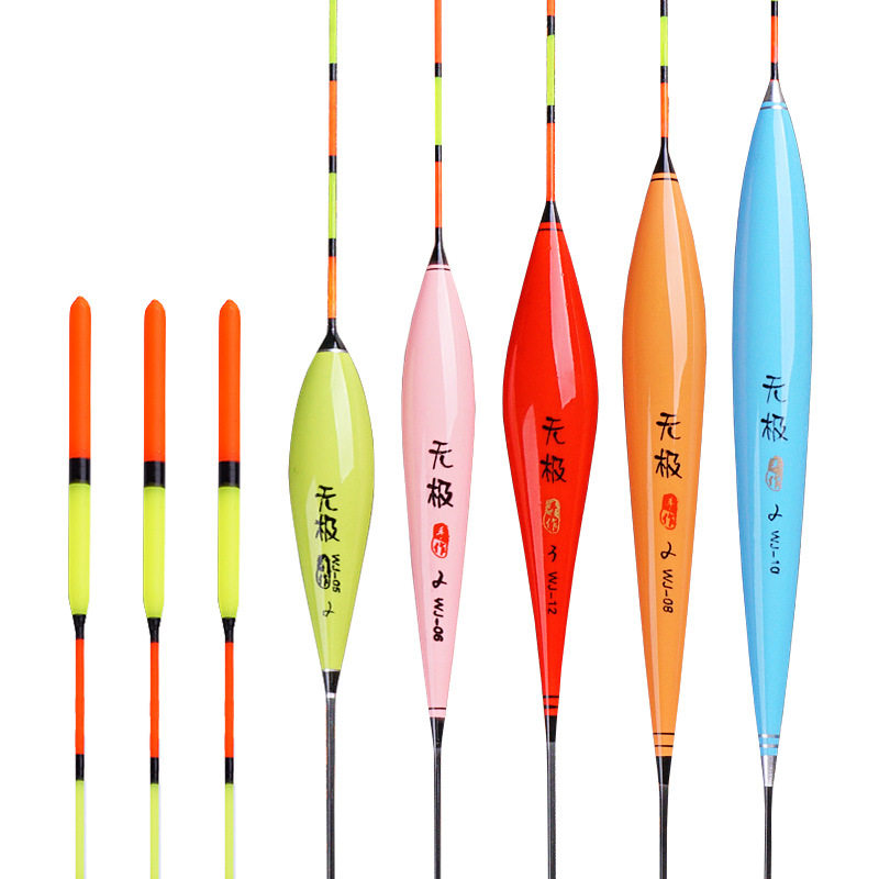 高灵敏巴尔杉木漂轻口鲫鱼漂混养鲤鱼漂套装加粗醒目尾浮标渔漂,淘宝优惠券,粉丝福利购,淘宝优惠卷