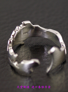泰国日本纯银开口戒指
