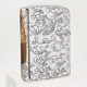 Sterling silver ZIPPO lighter custom engraved gift for men