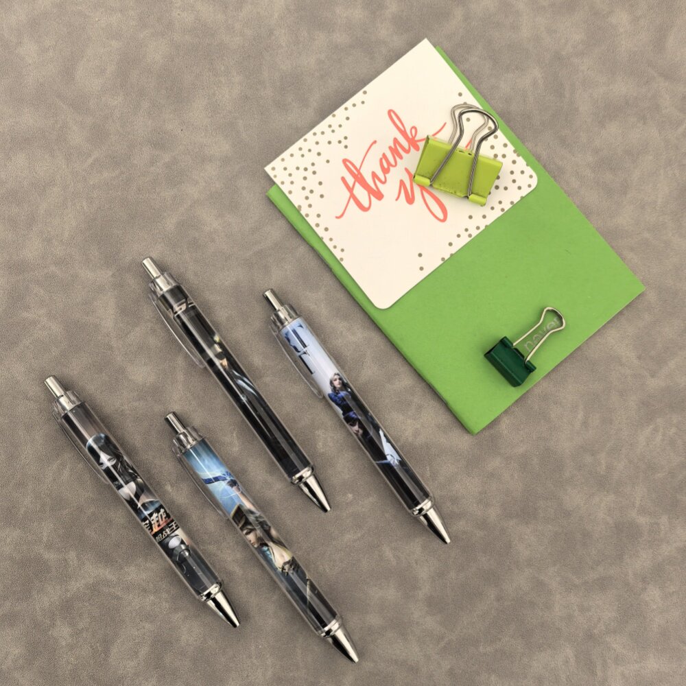 穿越火线CF游戏周边文具联名笔芯黑色st笔头按动中性笔学生黑笔