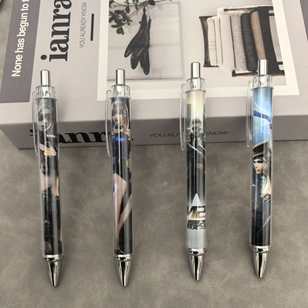 穿越火线CF游戏周边文具联名笔芯黑色st笔头按动中性笔学生黑笔