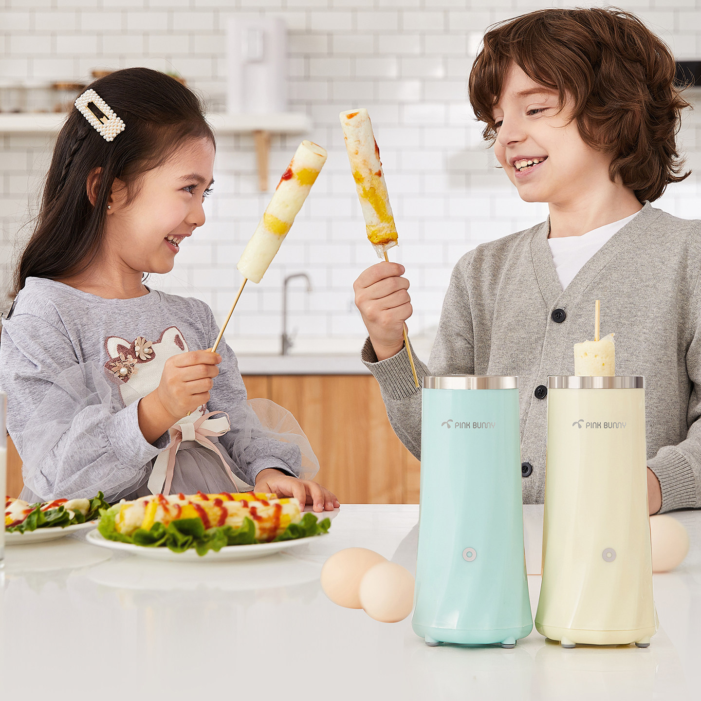 班尼兔多功能早餐机蛋卷机鸡蛋杯蛋包肠机蛋肠机煮蛋煎蛋神器家用,淘宝优惠券,粉丝福利购,淘宝优惠卷