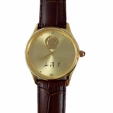 Кварцевые часы, циферблат для пожилых людей, швейцарские часы из нержавеющей стали, памятный ремень, для среднего возраста, из натуральной кожи, подарок на день рождения