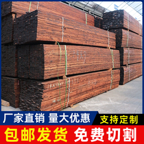 Anti-corrosive wood decarbonated wood wood floor Wood floor Wood Wall panel Courtyard Vineyard flower Box Outdoor keel wood square