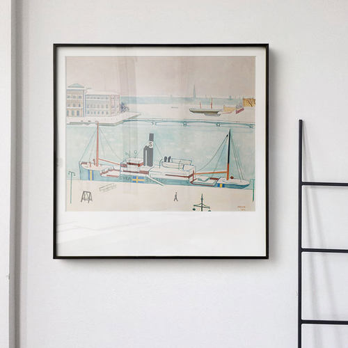 不够艺术 大师小众装饰画工作室过道走廊墙面挂画样板间风景壁画 - 图0